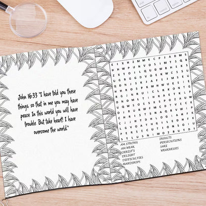 Christelijke Woordzoeker – Bijbelse Puzzelboek voor Ontspanning &amp; Geloof | Leer Gods Woord Spelenderwijs