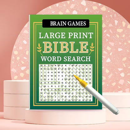 Christelijke Woordzoeker – Bijbelse Puzzelboek voor Ontspanning &amp; Geloof | Leer Gods Woord Spelenderwijs